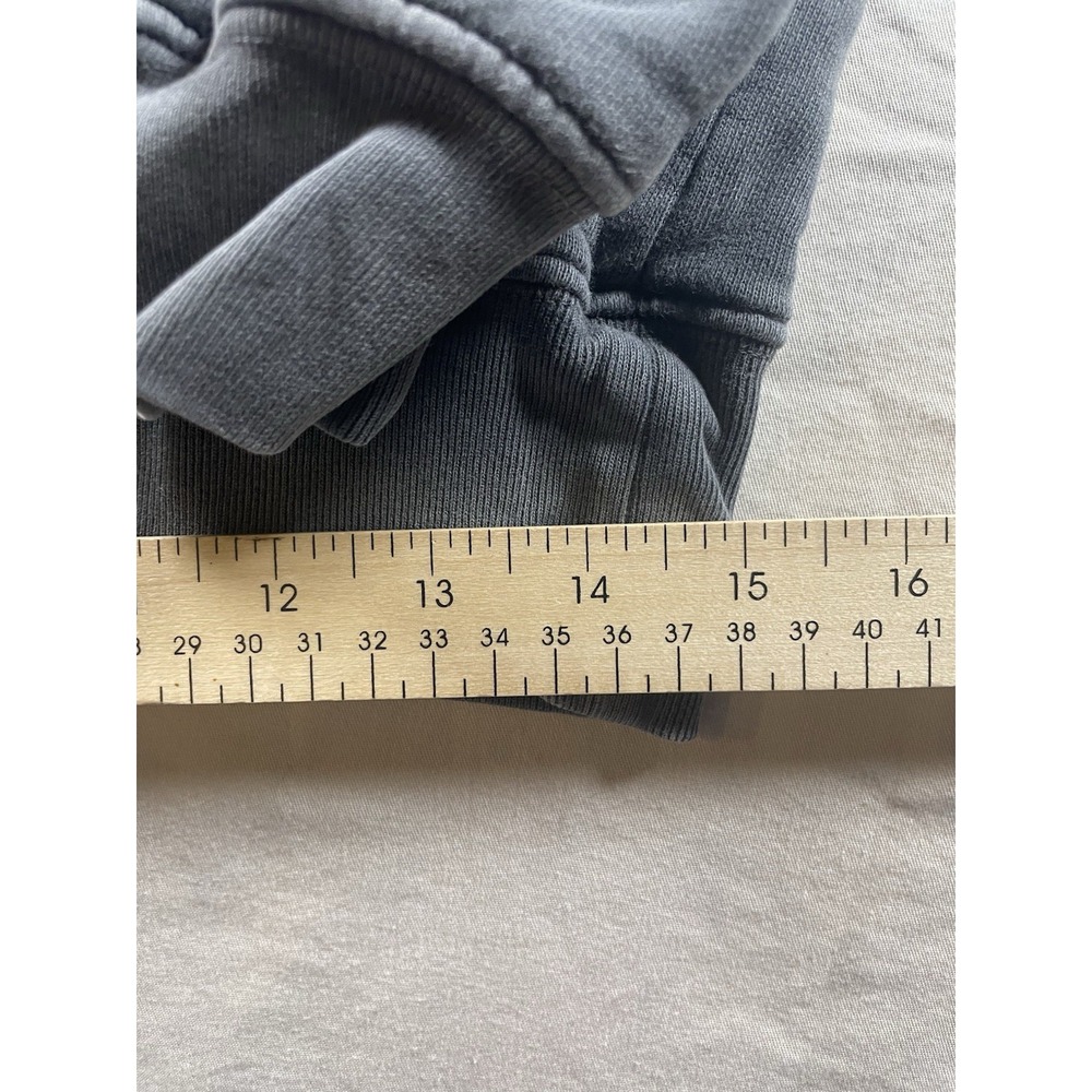 Anine Bing Sweatshirt Womens XS Los Angeles French Terry Gray Logo Pullover - Picture 3 of 11
